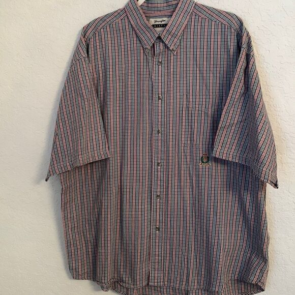 Wrangler Riata Men’s Short Sleeves Shirt. Size XXL - Picture 2 of 9